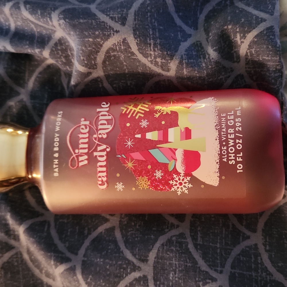 Bath and body works shower gel.